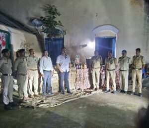 अवैध शराब अलीराजपुर 189 पेटी