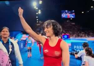 Paris olympic vinesh phogat