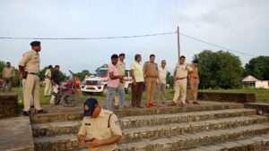 जोबट एसडीओपी नीरज नामदेव ने देखी महोत्सव की व्यवस्था