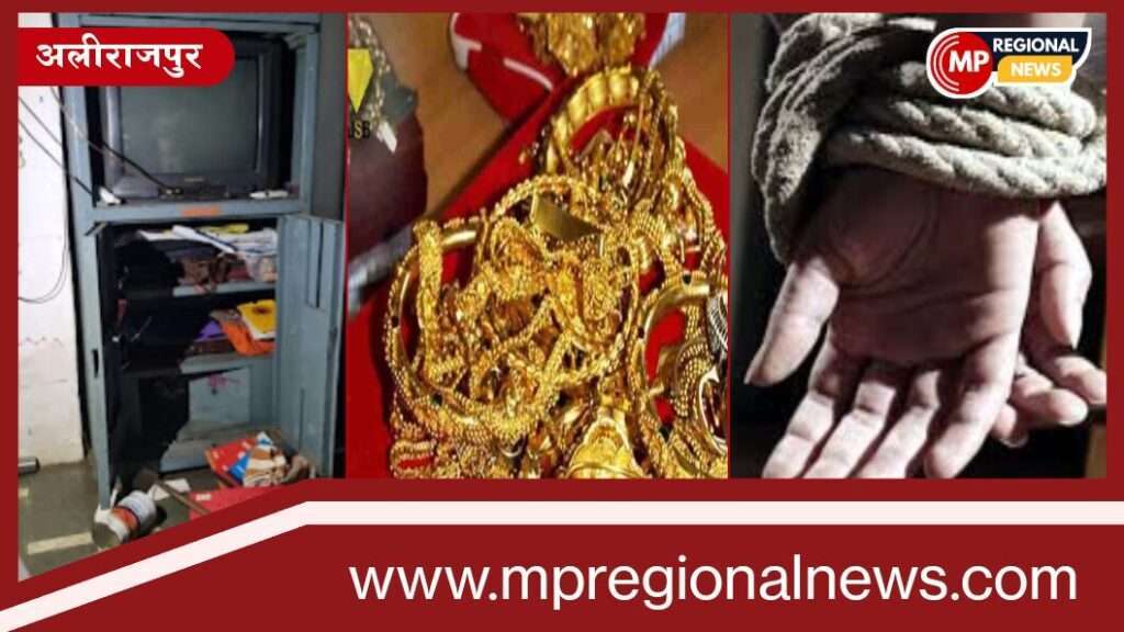 अलीराजपुर चोरों के हौसले बुलंद: चोरों ने व्यापारी को बंधक बनाकर दिया वारदात को अंजाम