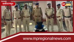 जोबट में 2 व्यापारियों के साथ हुआ लूट का पर्दाफाश, आरोपी पकड़ाया