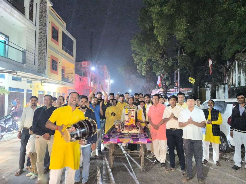 अयोध्या राम मंदिर प्राण प्रतिष्ठा: खट्टाली में निकाली प्रभात फेरी, कड़ाके की ठंड में भी उत्साह कम नहीं रहा