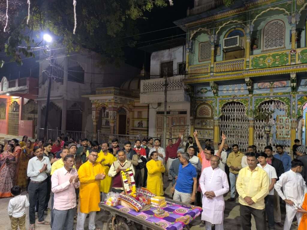 अयोध्या राम मंदिर प्राण प्रतिष्ठा: खट्टाली में निकाली प्रभात फेरी