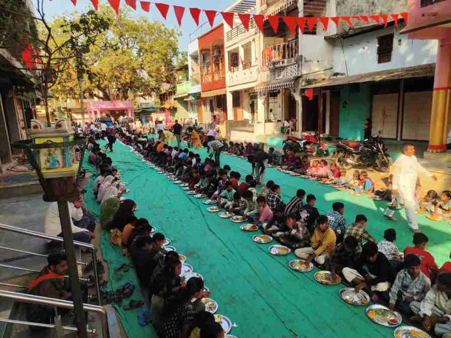 संघ शताब्दी वर्ष पर बड़ी खट्टाली में भव्य हिंदू संगम, 5 हजार से अधिक लोगों की सहभागिता, भंडारा आयोजन 