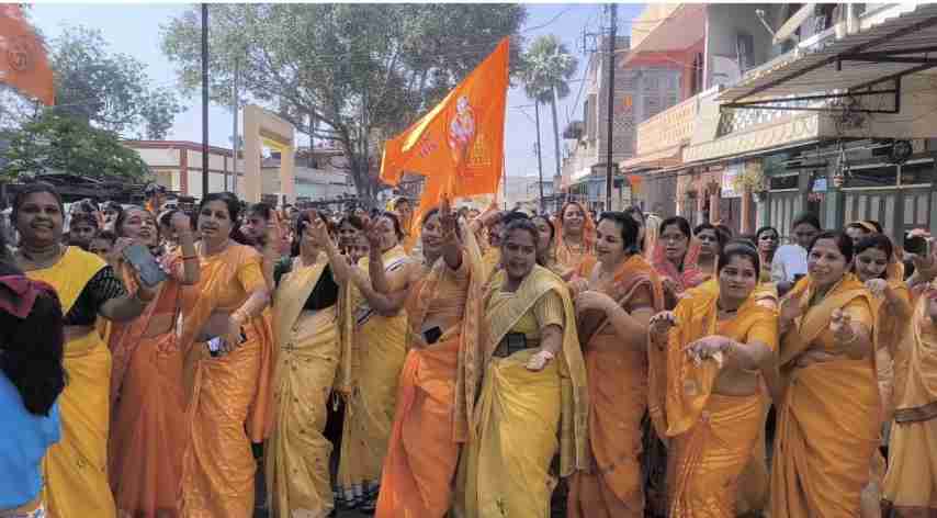 संघ शताब्दी वर्ष पर बड़ी खट्टाली में भव्य हिंदू संगम, 5 हजार से अधिक लोगों की सहभागिता