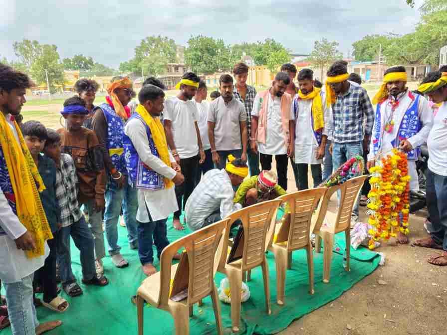 ग्राम बड़ी खट्टाली में धूमधाम से मनाया गया विश्व आदिवासी दिवस