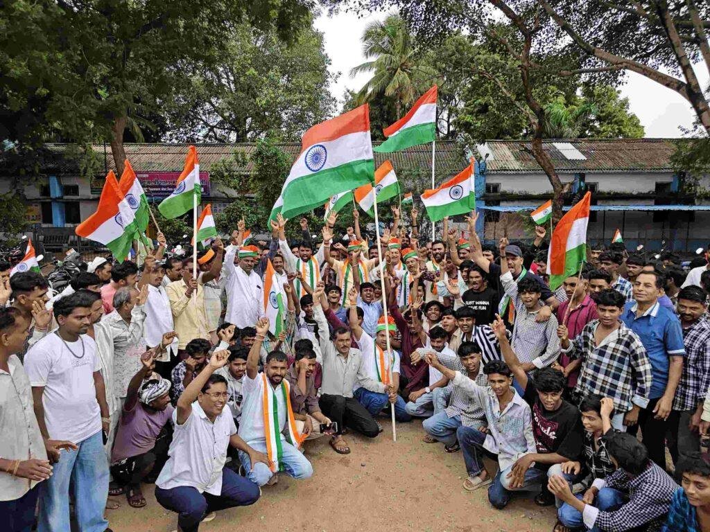 बड़ी खट्टाली में भव्य तिरंगा यात्रा में कैबिनेट मंत्री नागरसिंह चौहान की विशेष उपस्थिति, हजारों देशप्रेमियों ने लिया हिस्सा