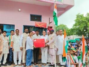 बड़ी खट्टाली में स्वतंत्रता दिवस धूमधाम से मनाया, मेधावी छात्र-छात्राओं का सम्मान